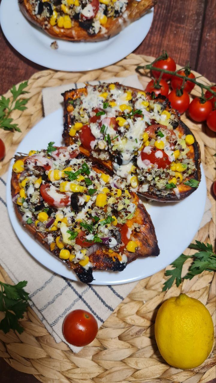 Stuffed Sweet Potatoes