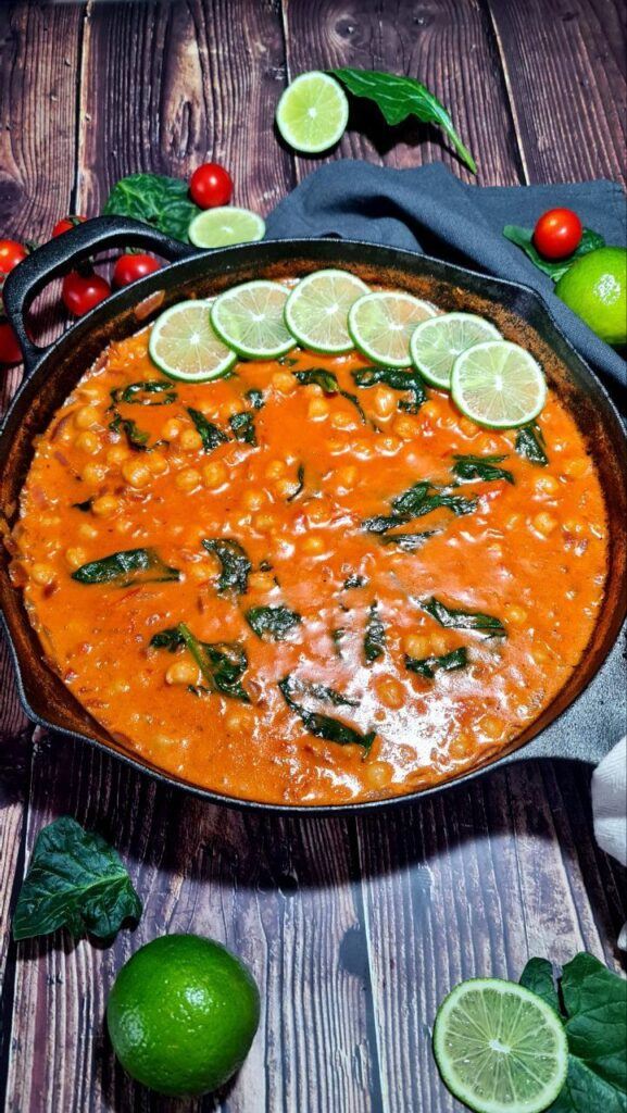 coconut chickpea curry recipe