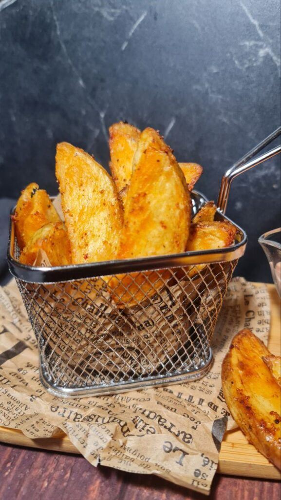 baked potato wedges