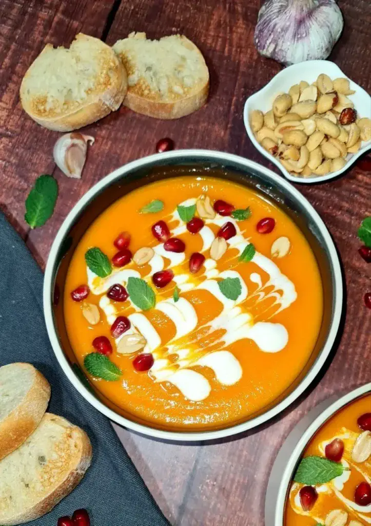 Easy Creamy Carrot Soup with Fresh Ginger & Turmeric (1-Pot Vegan!) 🥕✨