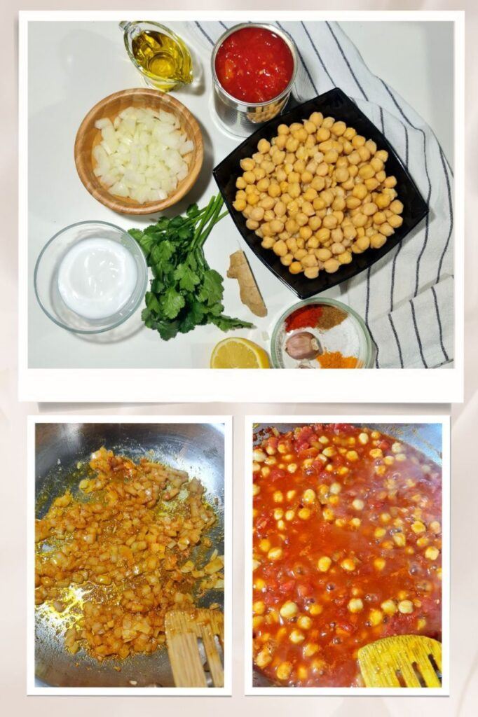 chana masala ingredients