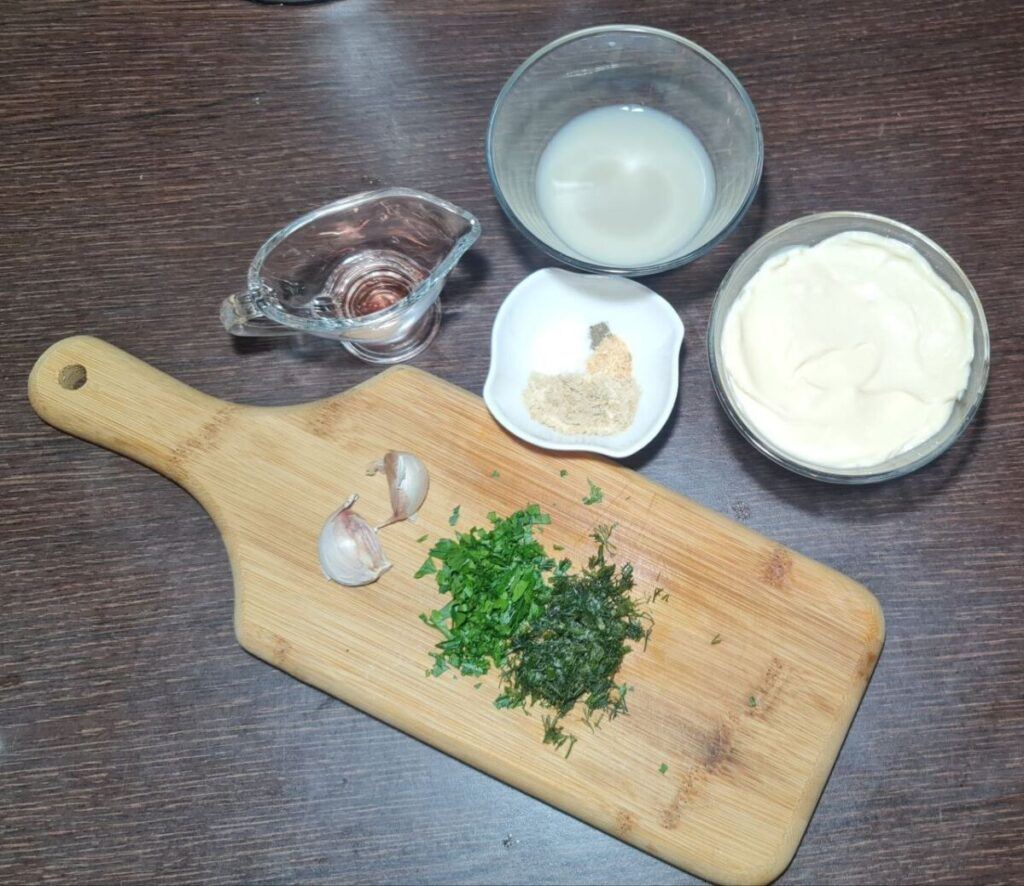 easy vegan ranch dip