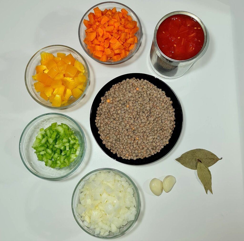 lentil soup ingredients