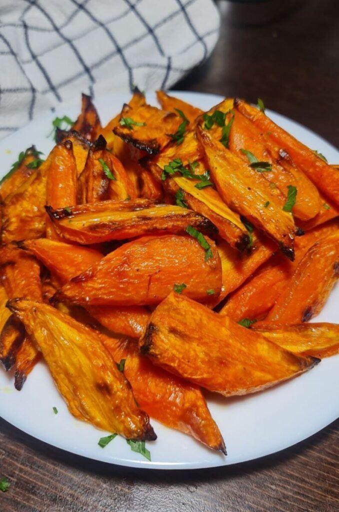 delicious and easy oven roasted carrots