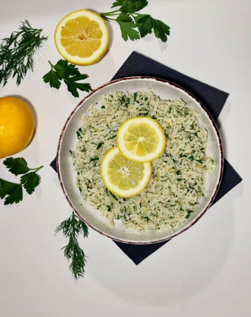 greek lemon rice