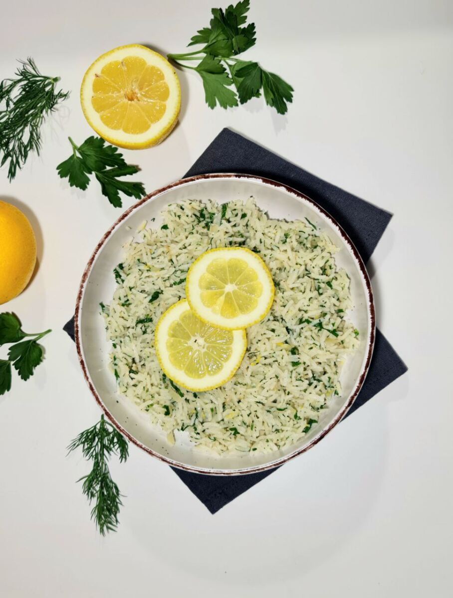 easy greek lemon rice recipe