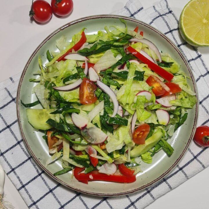 iceberg lettuce salad recipe step by step