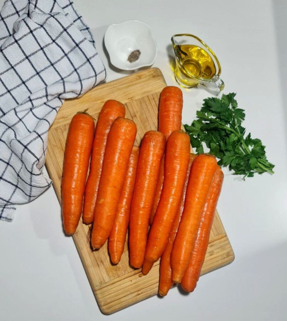 oven roasted carrots ingrediens