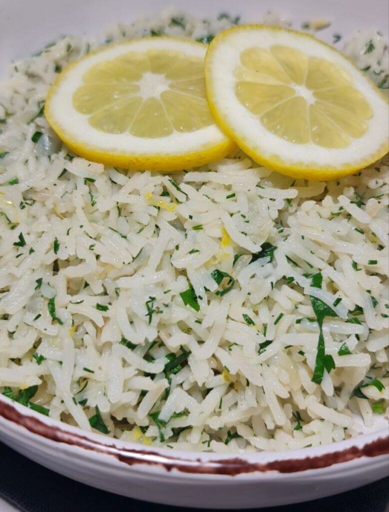 lemons with lemon rice