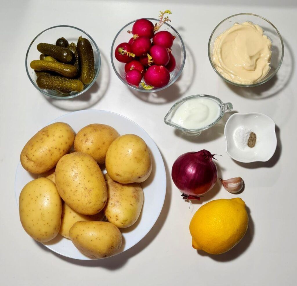 vegan potato salad ingredients