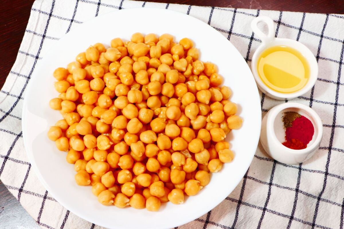 crispy roasted chickpeas ingredients