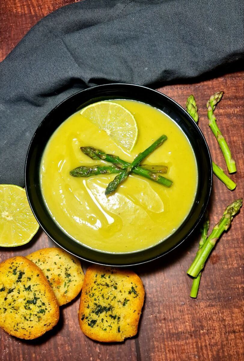 cream of asparagus soup 1