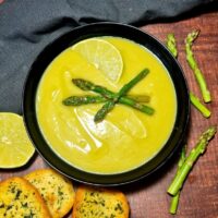 cream of asparagus soup