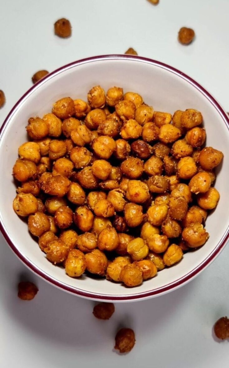 crispy roasted chickpeas