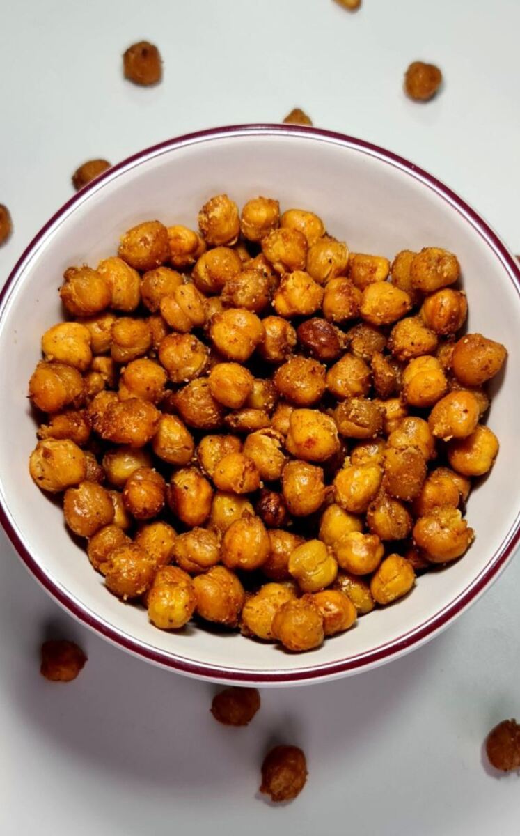 Crispy Roasted Chickpeas: A Delicious and Nutritious Snack Recipe ...