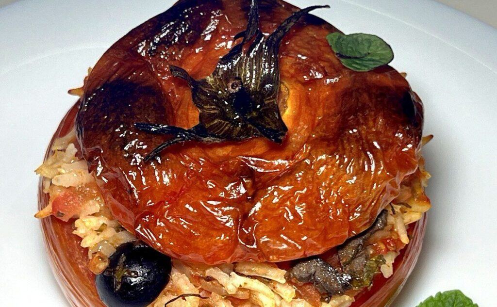 greek stuffed tomatoes recipe