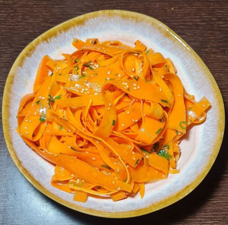 raw carrot salad