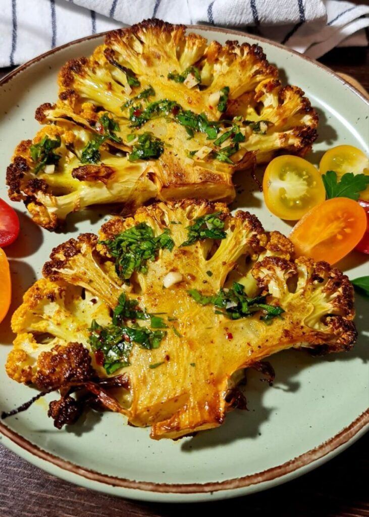 roasted cauliflower steak recipe