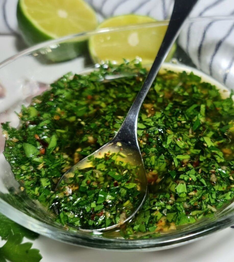 the best chimichurri sauce