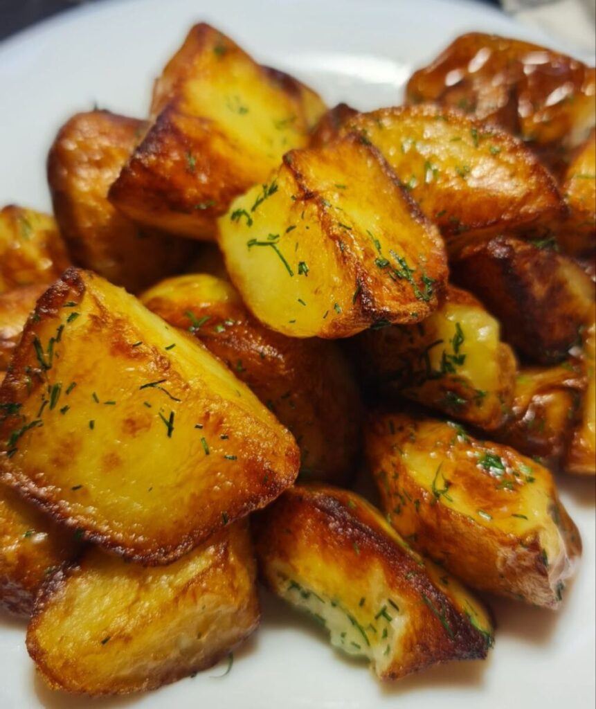 the best crispy roasted potatoes recipe