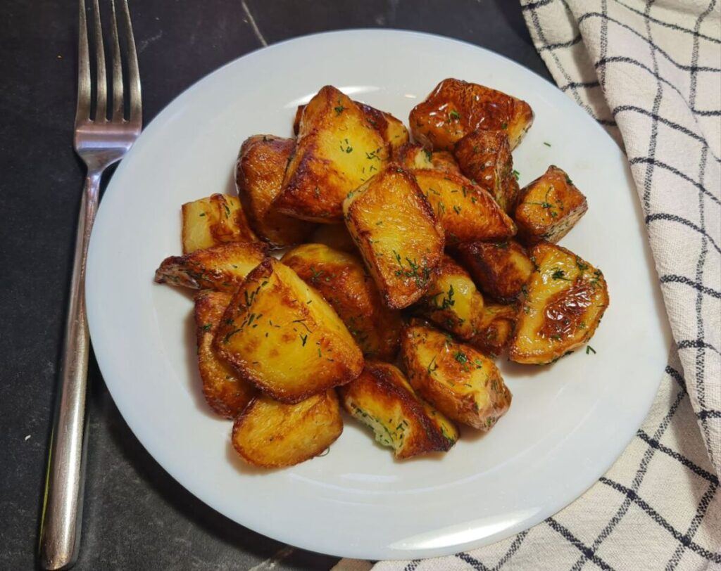 the best crispy roasted potatoes recipe
