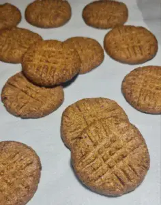 3 ingredient peanut butter cookies recipe