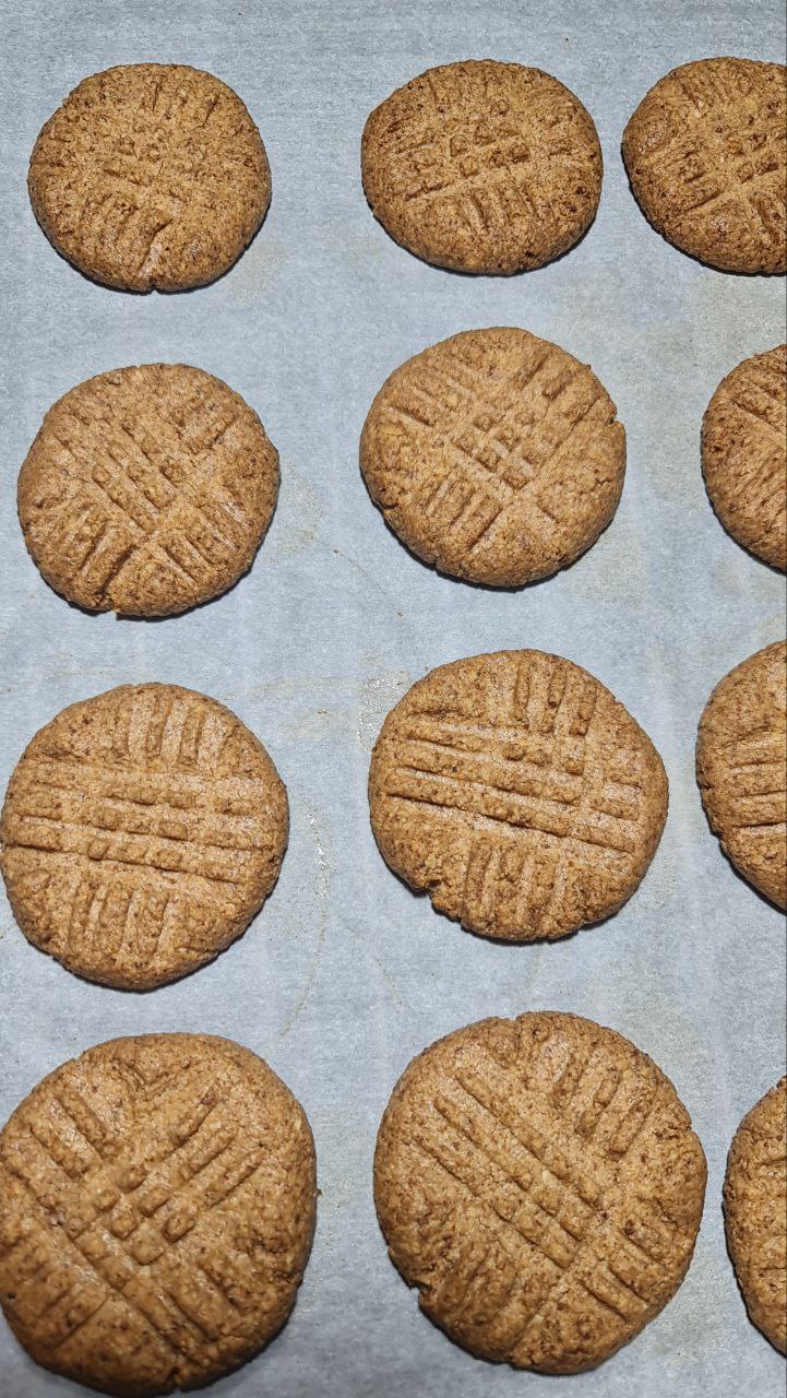 3 ingredient peanut butter cookies