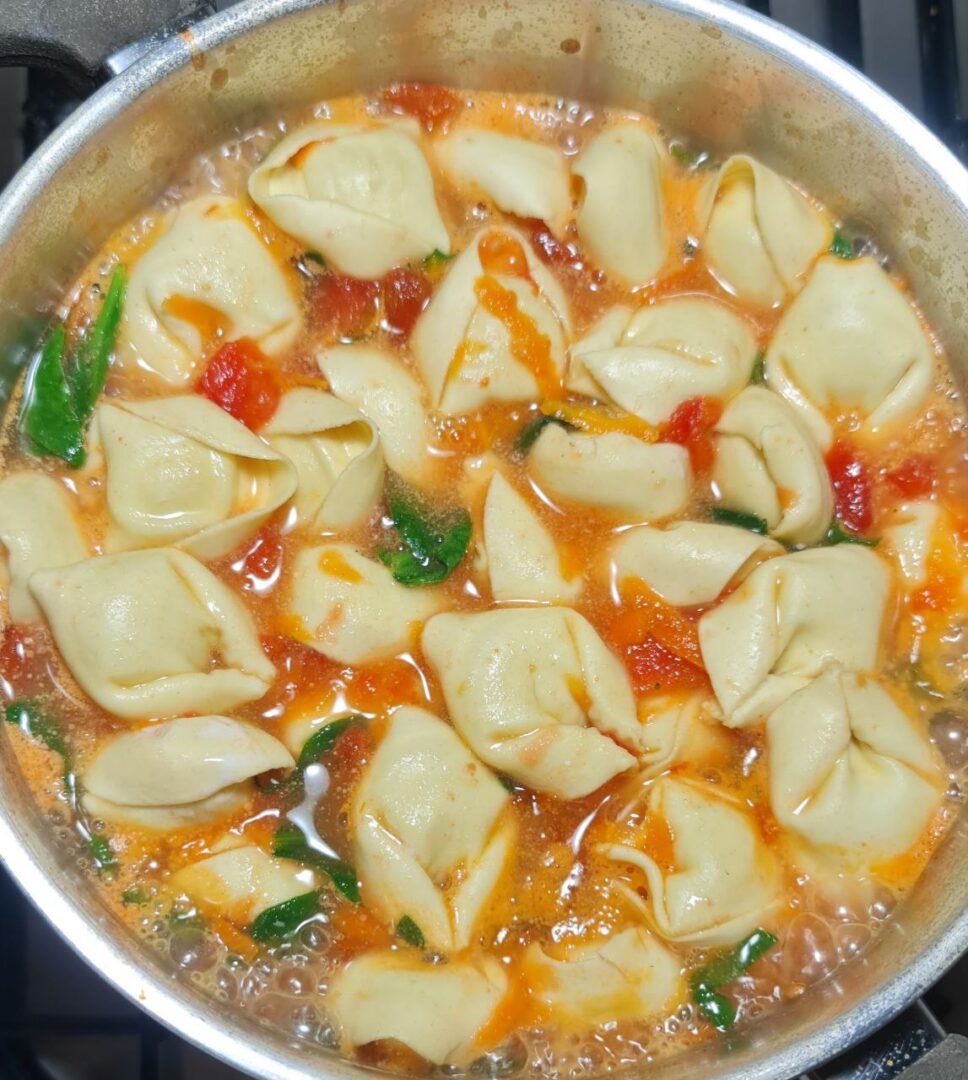 vegan tortellini soup recipe