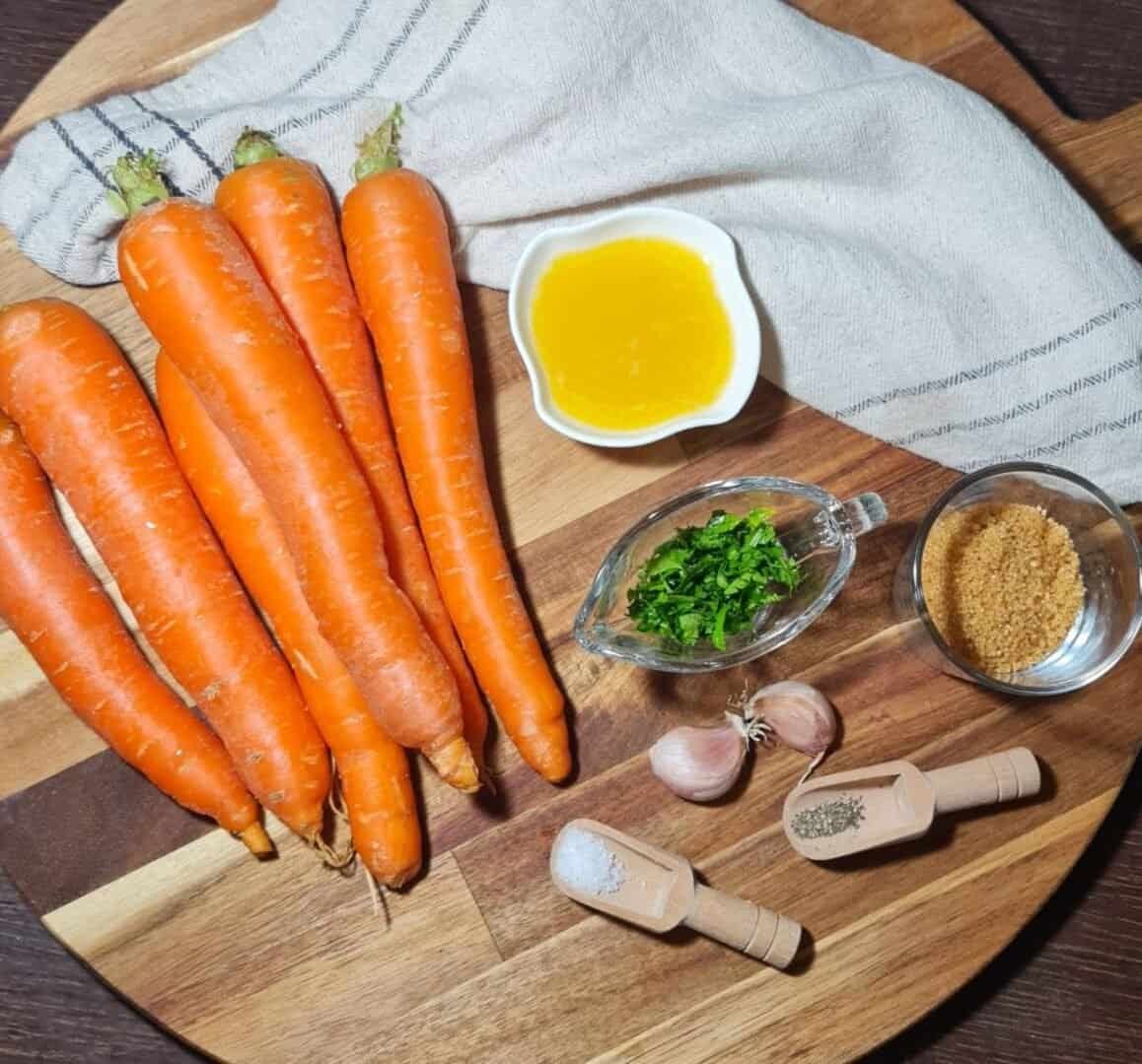 brown sugar carrots ingredients