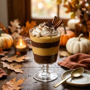pumpkin chocolate pudding