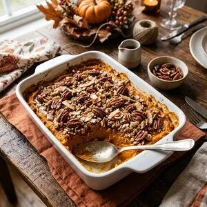 Vegan Sweet Potato Casserole