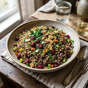 wild rice pilaf 1