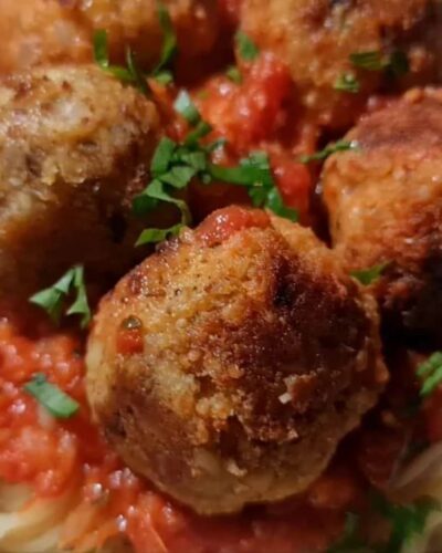 vegan chickpea meatballs