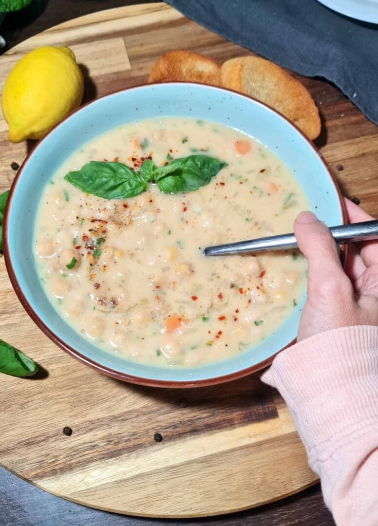 Ingredients for Chickpea and Bean Soup